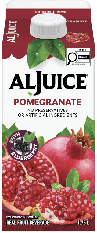 AlJuice Pomegranate carton